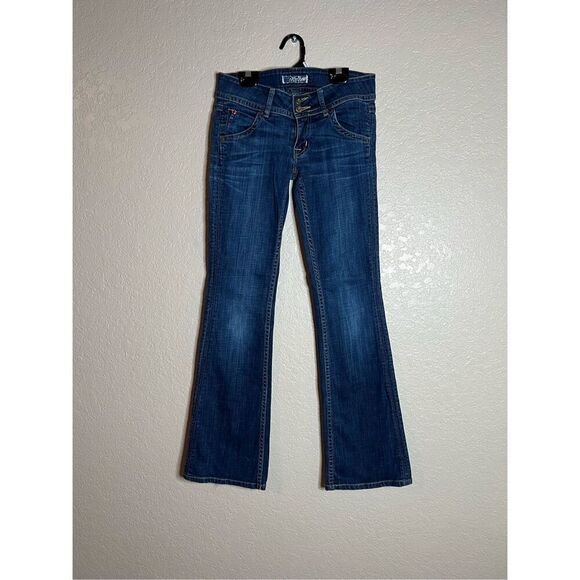 Hudson boot cut jeans dark wash cute pockets - size size 2 - Picture 1 of 7
